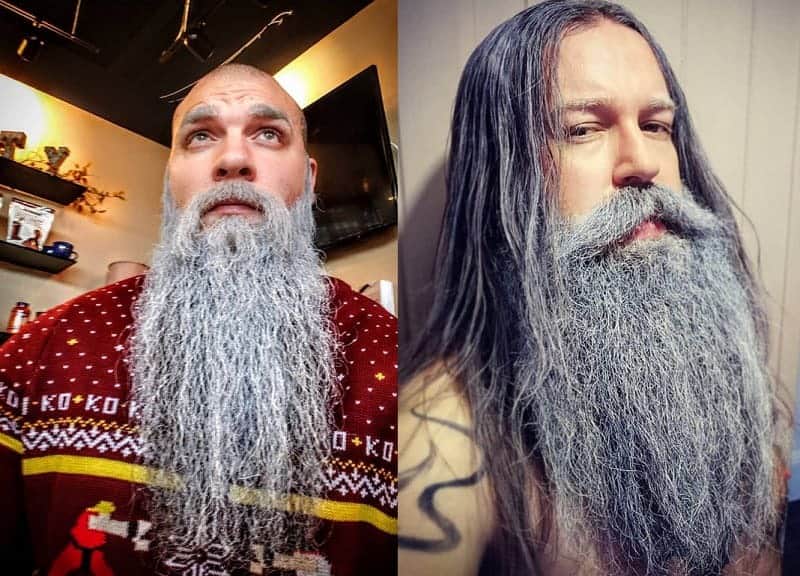 Longue barbe viking