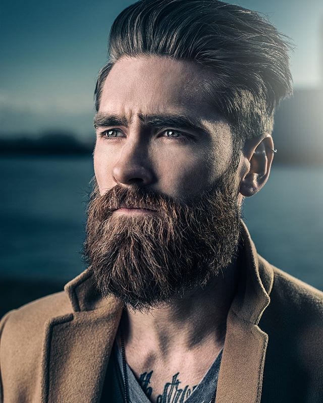 Barbe viking courte