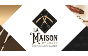 Logo barbier La Maison by So&Sa