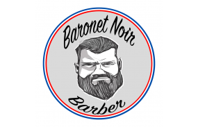 Logo barbier Baronet Noir Barber #2